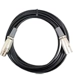 CANARE XLRケーブル 5m ノイトリックコネクター 黒色 EC05-B